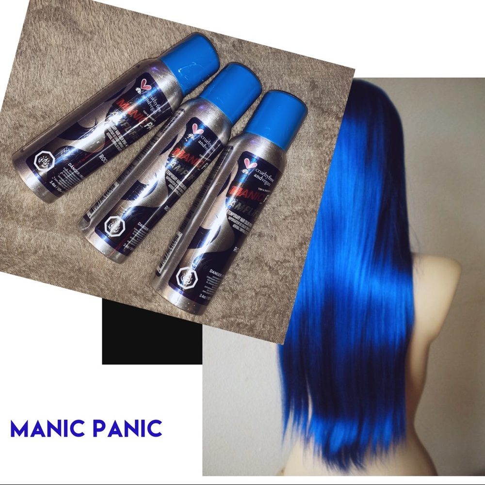 Manic Panic Rockabilly Blue Temporary Hair Color